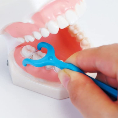 Tăm chỉ nha khoa Lion chữ Y ( 30 cây/gói ) sợi chỉ bằng PTFE mềm mại & bền dai - Hàng nội địa Nhật Bản