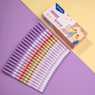 Hộp 20 Bút Gel Joyee - Thiên Long GEL-067 - Mực Khô Siêu Nhanh - Mực Tím