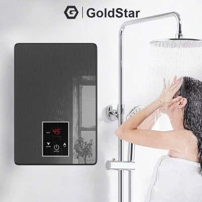 Máy Nước Nóng Trực Tiếp Màn Hình LCD – An Toàn Chống Giật, Cảm Biến Nhiệt, Kèm Vòi Sen Đẹp