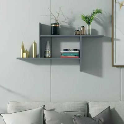 Kệ Gỗ Trang Trí Treo Tường 2 Tầng Juno Sofa CTKT515 KT 100 x 55 x 20cm