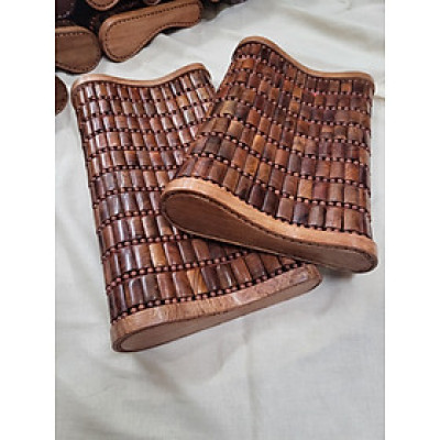 Gối Công Thái Học , Gối Hạt Gỗ Hương - Kích Thước 43cmx24cmx8/4cm ( video , hình thật ) 