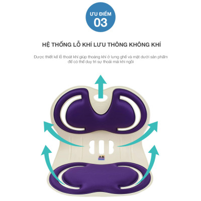 [Hàng chính hãng] Combo 3 Ghế chỉnh dáng ngồi đúng Infinity Pit Chair - Hàn Quốc. Ghế rộng phù hợp Nam, Nữ cân nặng từ 45 - 75kg. Sản phẩm nhiều màu, nhiều lựa chọn Combo cho gia đình.