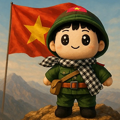 Tb Gấu Yêu Nước Chú Bộ Đội 25Cm