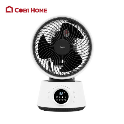 Quạt tuần hoàn không khí để bàn 8" COBI - Điều khiển từ xa, Hẹn giờ, Xoay tự động 3D 360° - Hàng nhập khẩu chính hãng