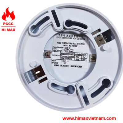 Đầu báo nhiệt cố định hi max HD1082 (Kèm đế)