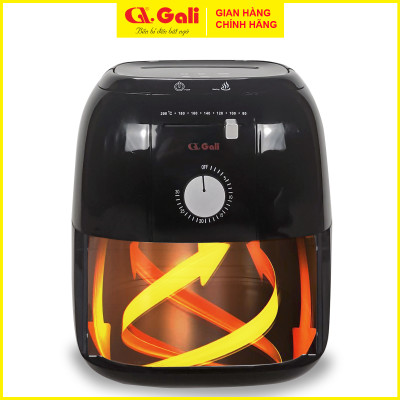 Nồi chiên không dầu Gali GL-1120, lò nướng chân không, dung tích lớn 6 lít, hàng chính hãng, bảo hành chính hãng 24 tháng.