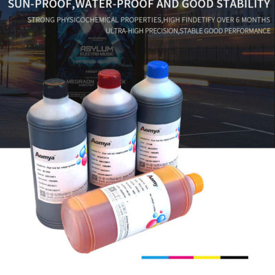 HCM- Free ship-Set 4 màu CMYK Mực nước Epson Dx5 I3200 loại 1 lít - Tiết kiệm chi phí, hàng nhập khẩu.