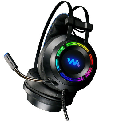 Tai nghe chụp tai chuyên game Wangming 9800S Led RGB 7.1 - Hàng chính hãng