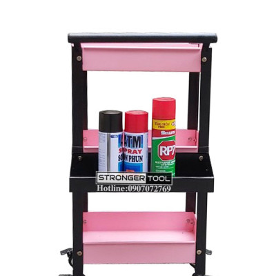 XE ĐẨY 3 NGĂN ĐA NĂNG CÓ KHAY PHỤ STRONGER TOOL