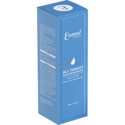 Dung dịch tẩy tế bào chết và tái tạo da Emmié All Target Skin Renewing Solution Pionin + 12% AHA/BHA/PHA (120ml) - Hàng chính hãng