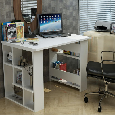 Bàn làm việc cá nhân kiểu dáng nhỏ gọn SMLIFE Dragato