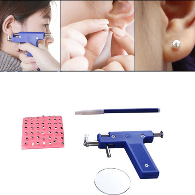 Bộ dụng cụ bấm lỗ tai kèm khuyên đeo cho nữ