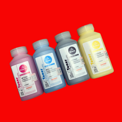 Mực nạp dùng cho máy in Laser mầu Canon và HP ( Bộ 4 mầu: BK/ C/ M/ Y ) _ Hàng nhập khẩu.