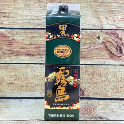 Rượu Shochu Chupack KuroKirishima Imo 25% 1800ML