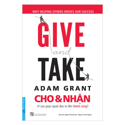 Combo Give And Take - Cho Và Nhận (Tái Bản) + Quẳng Gánh Lo Đi Và Vui Sống (2 Cuốn)