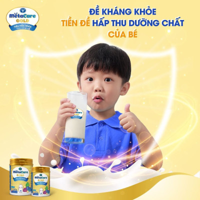 Sữa bột Nutricare Metacare OPTI 2+ giúp bé tiêu hóa khỏe tăng hấp thu (850g)