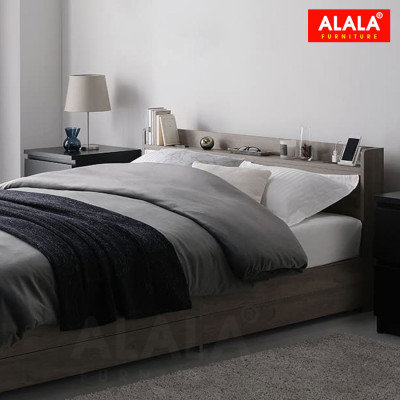 Giường ngủ ALALA65 + 2 hộc kéo / Miễn phí vận chuyển và lắp đặt/ Đổi trả 30 ngày/ Sản phẩm được bảo hành 5 năm từ thương hiệu ALALA/ Chịu lực 700kg