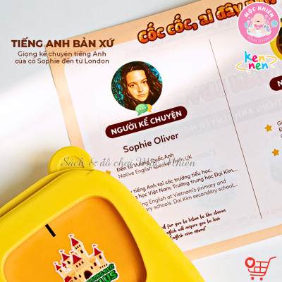 Máy đọc truyện song ngữ Anh Việt 100 plus Kennen - Dành cho bé từ 2 đến 8 tuổi