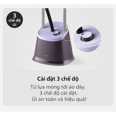 Bàn ủi hơi nước đứng Philips STE3160/30 - Hàng chính hãng