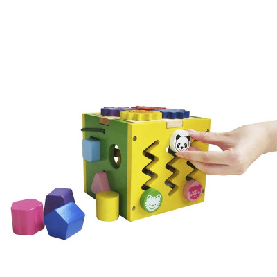 Đồ chơi gỗ Hộp thả khối đa năng | Winwintoys 67022 | Phát triển trí thông minh ,sự khéo tay | Đạt tiêu chuẩn CE và TCVN