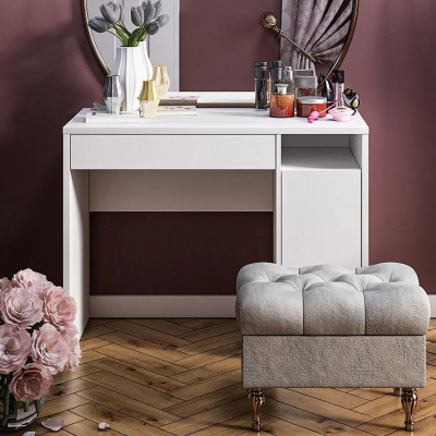 Bàn làm việc đẹp thiết kế nhỏ gọn SMLIFE Diggs