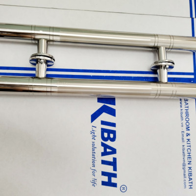 Cặp Tay Nắm Cửa Cổng Inox 304 Ống Phi 32