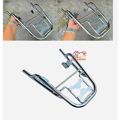 Cảng Sau 2 Tầng V2 INOX gắn xe máy Wave A100 RS100 WaveA110 S110 Blade RSX 14