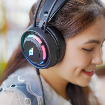 Tai nghe chơi game có dây E-Dra EH404 Led Rgb - Hàng chính hãng