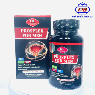 Viên uống giảm phì đại tuyền liệt tuyến Prosplex For Men Olympian Labs Mỹ 30 Viên - hỗ trợ sinh lý nam