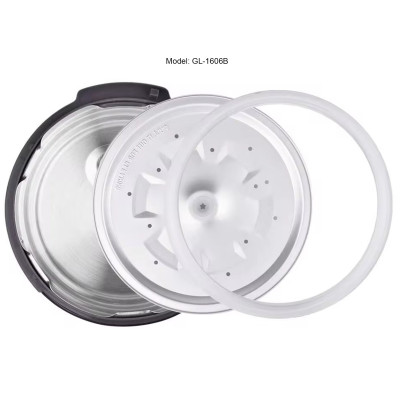 Nồi Áp Suất Điện Gali GL-1606B. Dung tích 6L, nồi đa năng 12 chức năng nấu. Thiết kế hiện đại, nhỏ gọn. Hàng chính hãng bảo hành 24 tháng.