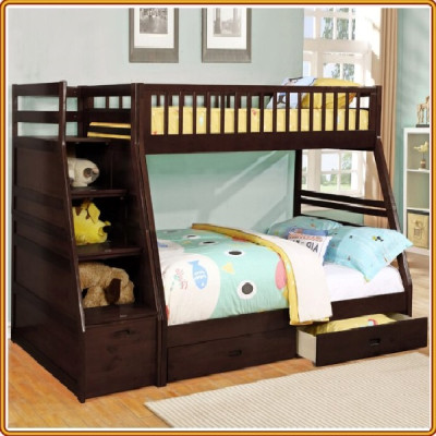 Giường tầng Juno Sofa 1m / 1m4 cầu thang đảo chiều màu lựa chọn 