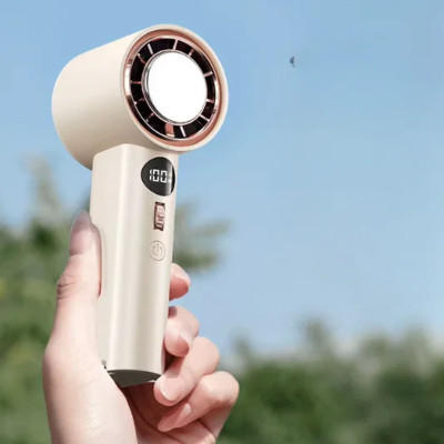 Quạt cầm tay turbo sò lạnh mini siêu mát Pin trâu 3000 mAh, nhỏ gọn linh hoạt hiệu WI WU Wi-FS016 ChillMate - 100 chế độ gió, thiết kế đẹp, bền - hàng nhập khẩu