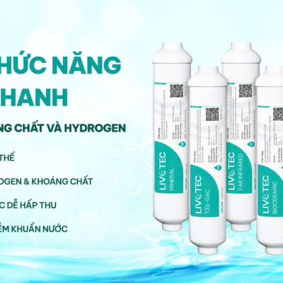 Máy lọc nước nóng lạnh RO 10 lõi Livotec 630 - Giao trước lắp sau miễn phí toàn quốc - Bảo hành 36 tháng - Hàng chính hãng