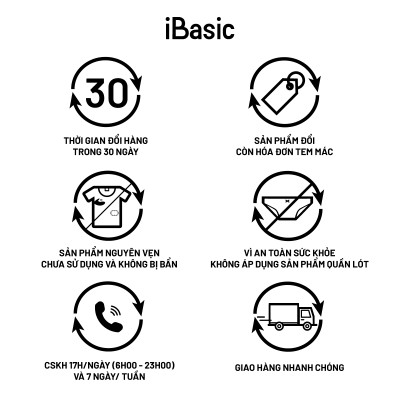 [MUA 2 TẶNG 1] Pack 3 quần lót nữ lưng cao không đường may iBasic V189