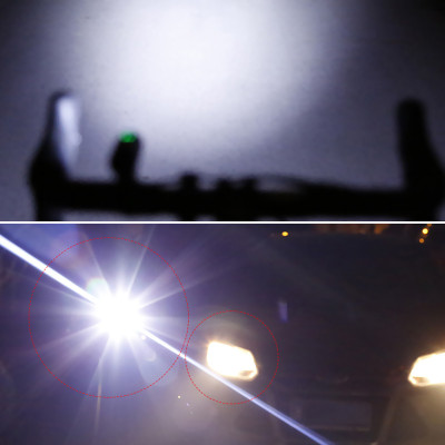 Pha Xe Đạp Mini 300 lumens EOS290 Sạc Điện USB Sáng Mạnh 3 Chế Độ Chống Nước Vỏ Hợp Kim Nhôm (pin 2000mAh) MaiLee