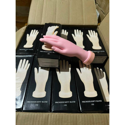 Bàn Tay Giả Silicone Tập Làm Nail Khớp Dẻo Linh Hoạt, Tái Sử Dụng Nhiều Lần Cho Người Mới Học Làm Nail Tiện Lợi bàn  tay chữ nhất