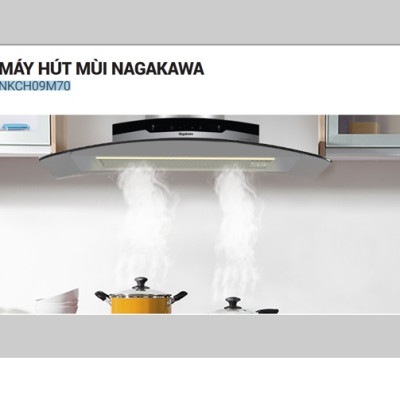 Combo Bếp 3 Lò Điện Từ Nagakawa UltraSlim NK3C06M Và Máy Hút Mùi Nagakawa NKCH09M70 Tích hợp công nghệ NaSYNC - Tự động đồng bộ điều khiển giữa bếp điện từ và hút mùi Điều khiển chuyển động Leap Motion và Touch Control bằng cách vẫy tay - Hàng Chính Hãng