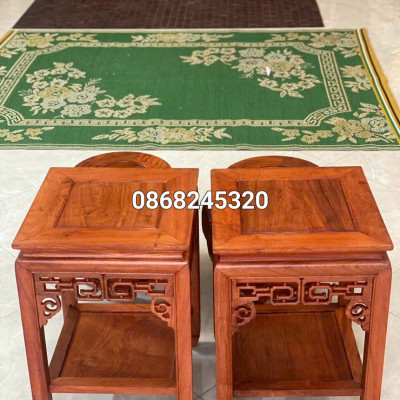 Đôn gỗ hương đá để đồ đa năng kt cao 60×30cm