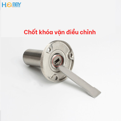 Chốt chặn cửa chống va đập chỉnh cao độ inox 304 Hobby Home Decor CC9