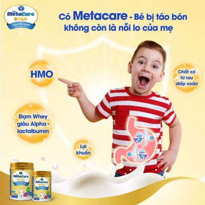 Sữa bột tốt cho bé Nutricare MetaCare OPTI 0+, hỗ trợ tiêu hóa hấp thu, tăng cường miễn dịch, thông minh khỏe mạnh (800g)