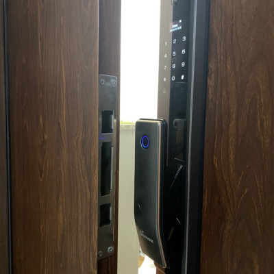 Khóa thông minh tự động màn hình chuông DEMAX SL866 GS