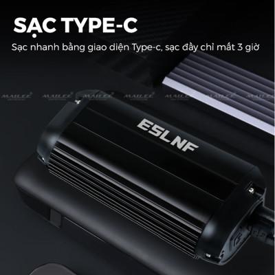 Đèn xe đạp chống nước UH-1000 3 bóng 1000 Lumens có led ban ngày, đèn trước xe đạp sạc USB Type-C, hợp kim nhôm (không kèm pad đỡ dài), đủ phụ kiện - Mai Lee