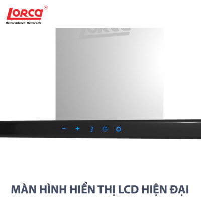 Máy hút mùi chữ T LORCA TA 6007P - Hàng Chính Hãng Nhập Khẩu Ba Lan Êm Ái Tiết Kiệm Điện Sức Hút Mạnh
