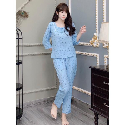 Đồ bộ mặc nhà, ảnh thật 100% 4 màu mới, chất lụa hàn