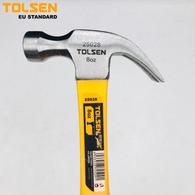 BÚA SỪNG DÊ CÁN NHỰA (8OZ, 16OZ, 20OZ) TOLSEN 25028, 25030, 25031   - HÀNG CHÍNH HÃNG