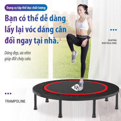 BG Sàn nhún lò xo cao cấp Trampoline 40 - 50 INCH Bật Nhảy Lò Xo Cho Trẻ Vui Chơi Phát Triển Vận Động An Toàn Cho Bé và Người Lớn- Hàng nhập khẩu