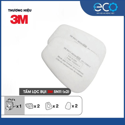 Mặt nạ phòng độc 3M 6800 với phin lọc 6001, 6003, 6006 kết hợp tấm lọc bụi 5N11 cùng nắp giữ 501 - Bộ mặt nạ chống độc 7 món lọc hơi hữu cơ xăng dầu phun sơn, chống độc, lọc bụi siêu mịn, vô cơ, hữu cơ