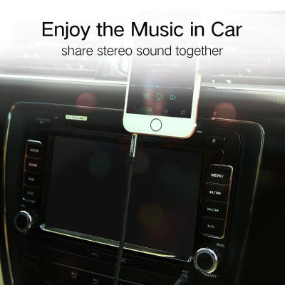 Ugreen UG10684AV112TK 0.5M màu Xanh Cáp âm thanh 2 đầu 3.5mm dương - HÀNG CHÍNH HÃNG