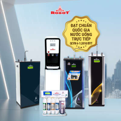 Máy Lọc Nước ROBOT SPRING Pro 9G-UR Công Nghệ Lọc R.O + UF - Hàng Chính Hãng