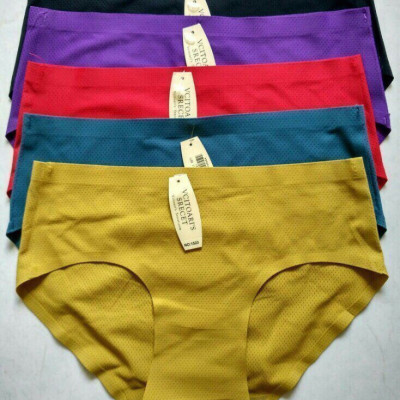 Combo 5 Quần lót nữ Su thông hơi trơn Vic 1522